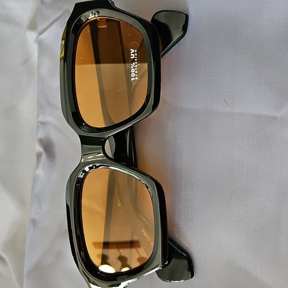 Torrid Black and Gold Sunglasses